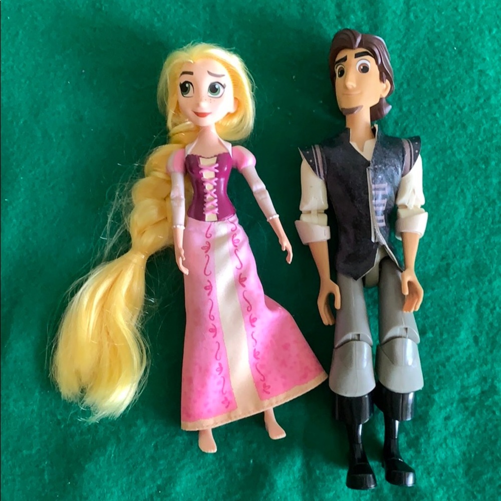 Disney Tangled Rapunzel and Flyn Doll